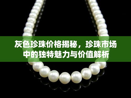 灰色珍珠价格揭秘，珍珠市场中的独特魅力与价值解析