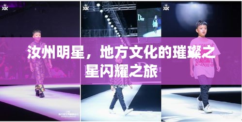 汝州明星，地方文化的璀璨之星闪耀之旅